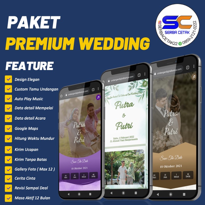 paket premium wedding